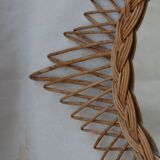 Wicker mirror 52cm