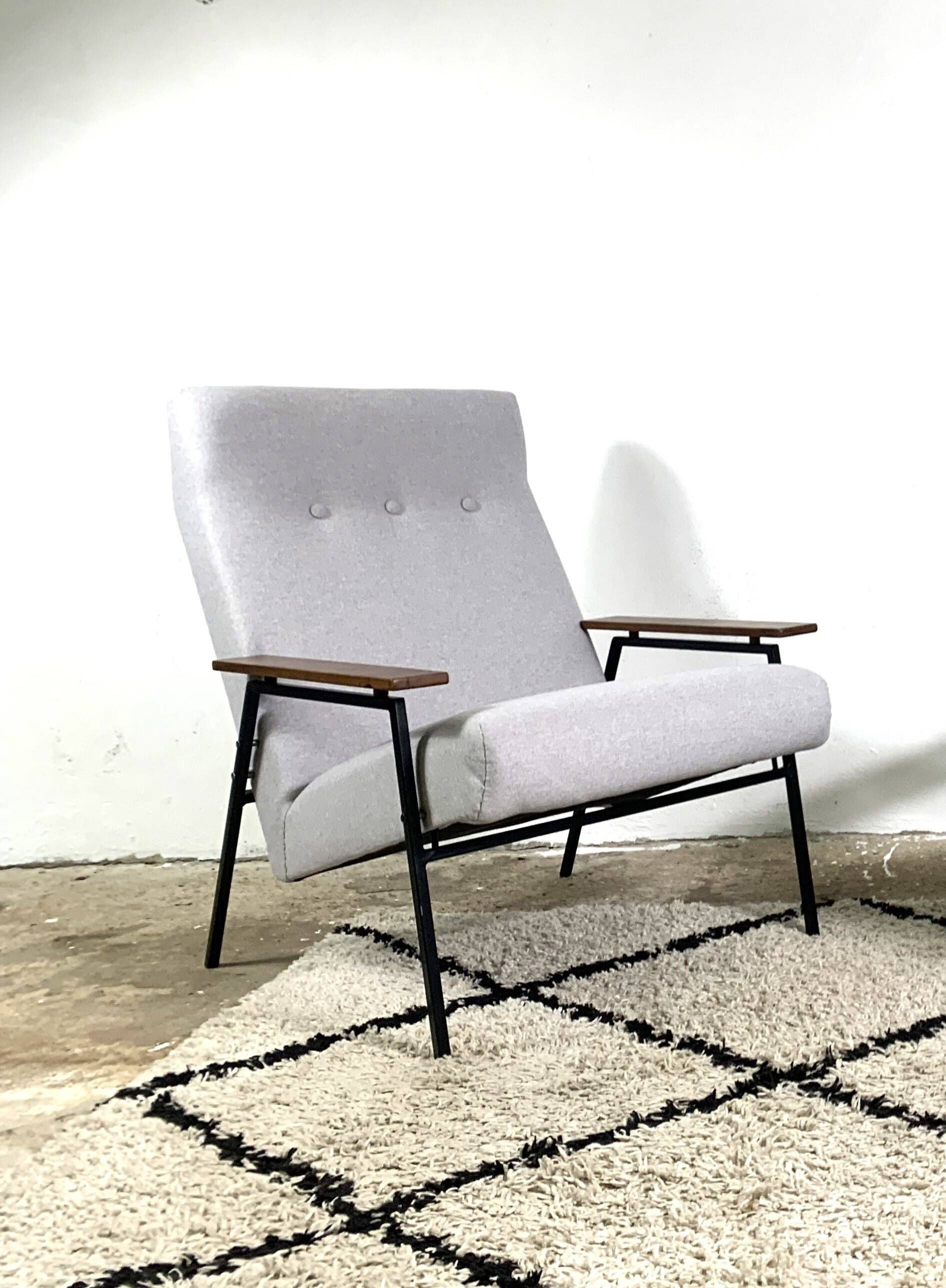 Minimalist Armchairs By Rob Parry For Gelderland, 1950s, Set Of 2