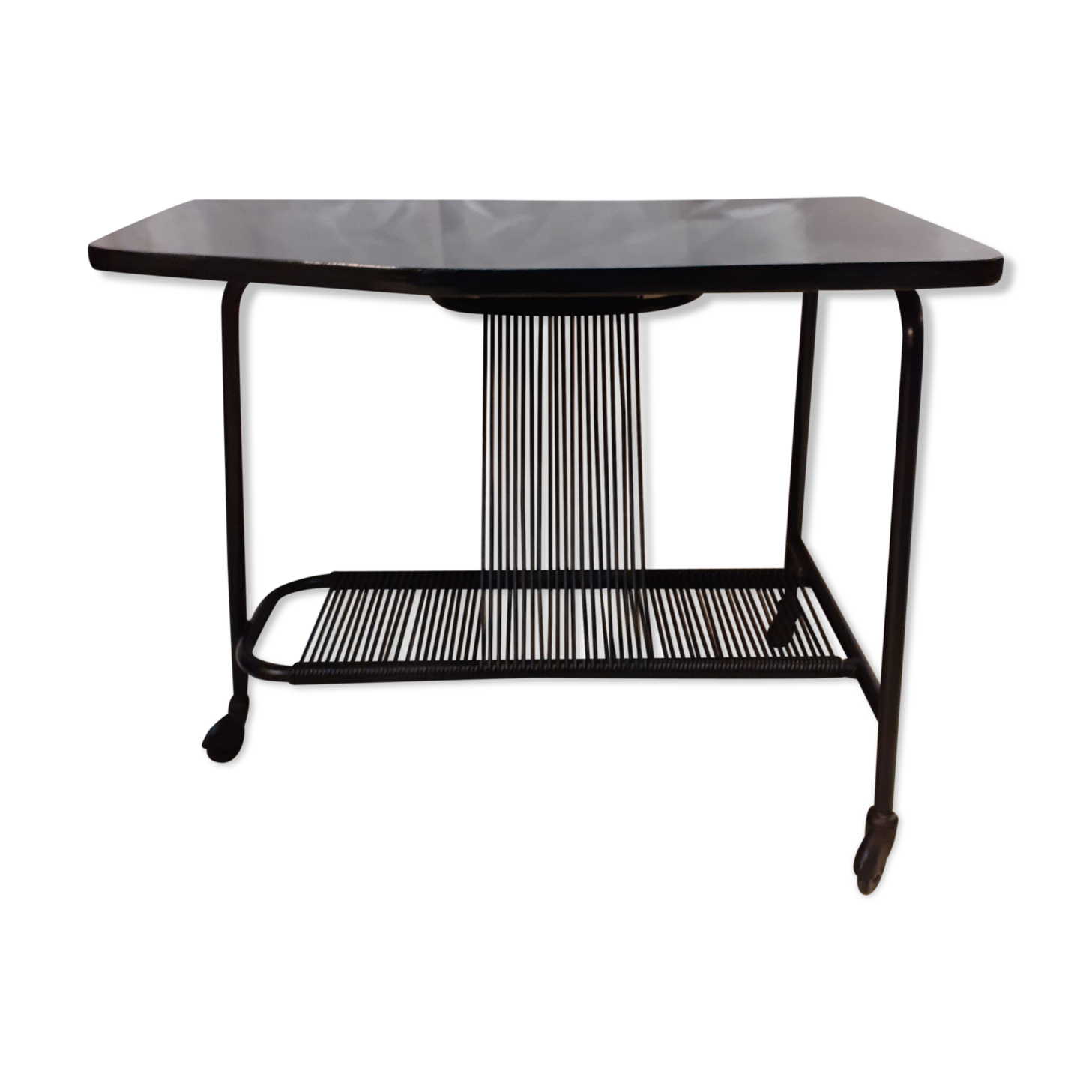 Side rolling table range vinyls scoubidou