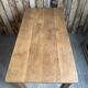 Art Deco table in solid oak (renovated)