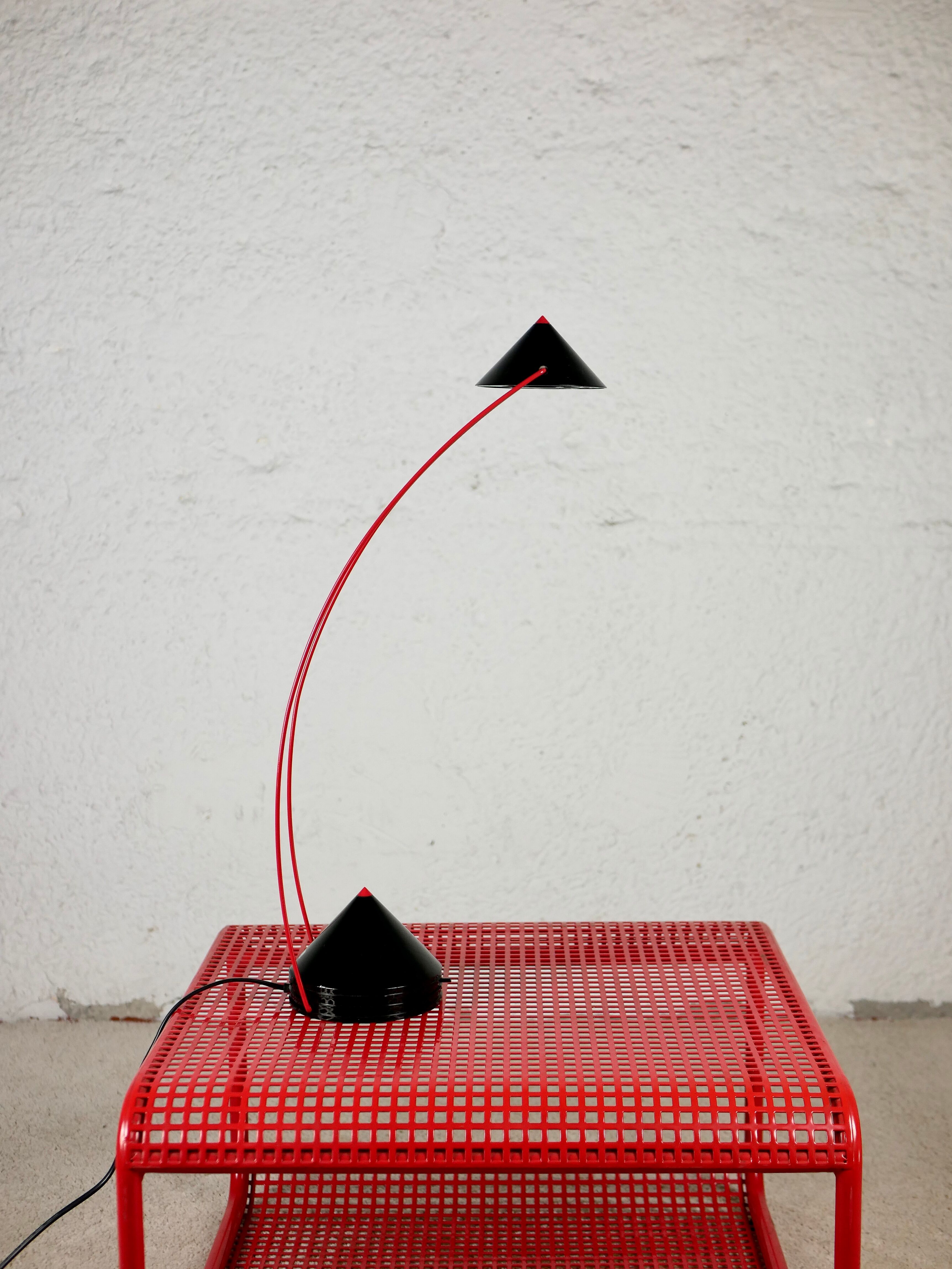 German postmodern desk lamp