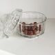 Vintage glass sugar