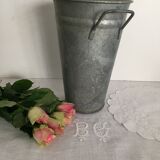 Zinc florist pot, Galva