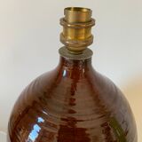 Vintage stoneware lamp