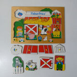 puzzle en bois Fisher Price la ferme.