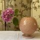 Art Deco vase in pink and white speckled Clichy glass – height 20 cm