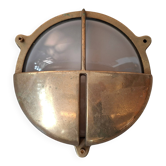 Lampe à Paratia Nautique Vintage en Laiton Massif – Style Industriel A