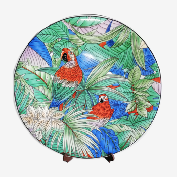 Japanese Peroquet Plate