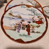 Lot de 6 assiettes venant du japon