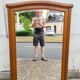 Wooden mirror