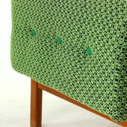 Midcentury Armchair In Fabric & Beech, Czechoslovakia 1960s