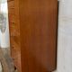 Vintage honey oak chest of drawers – Compass legs