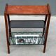 Side table with 50s magazine holder