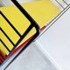 Early free standing Tomado bookshelves / shelving cabinet designed by D. De