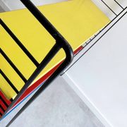 Early free standing Tomado bookshelves / shelving cabinet designed by D. De