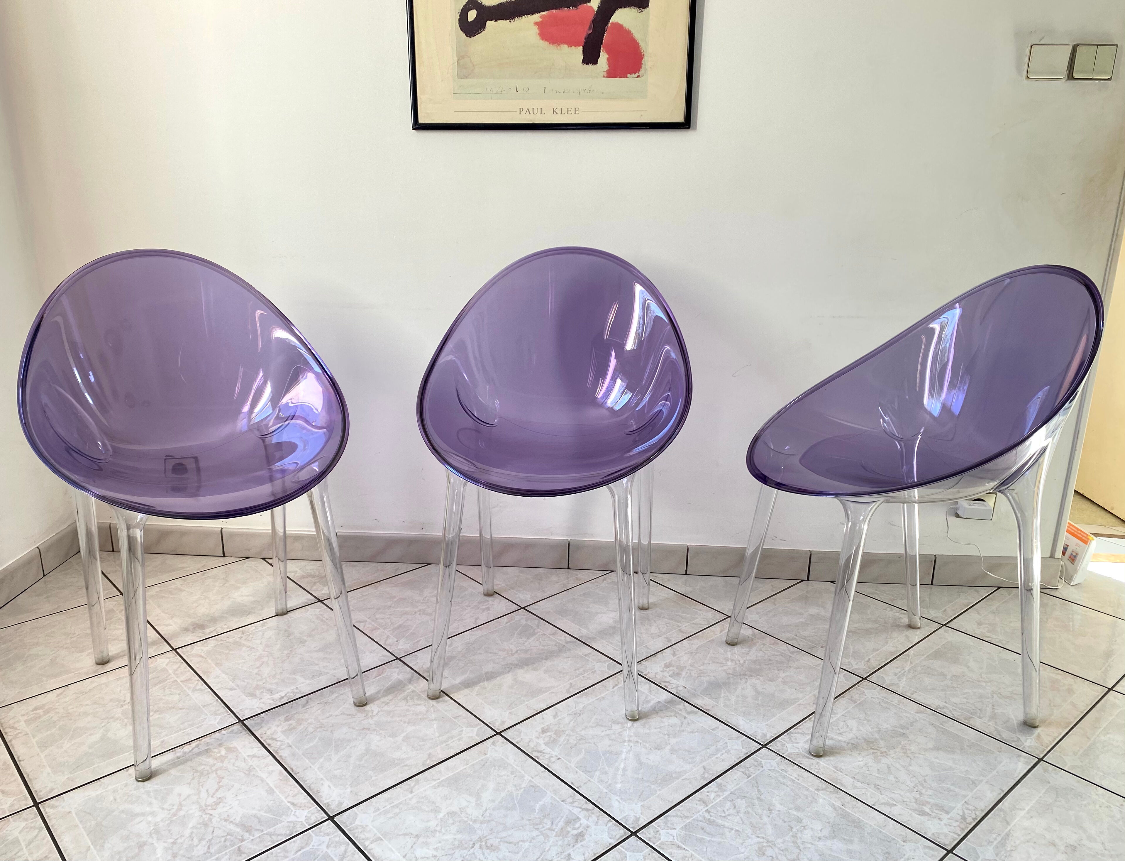 Fauteuil Kartell Mr impossible design Philippe Starck
