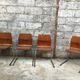Series of 8 vintage retro stackable chairs FLOTOTTO PAGHOLZ by Adam Stegner 1960 1970