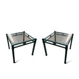Pair of side tables - Pierre Vandel - 1970s