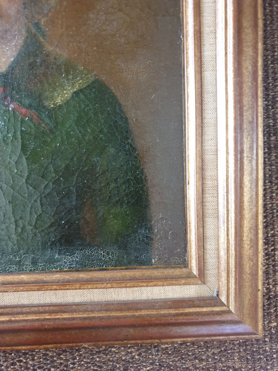 Old portrait of a woman