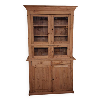 2-part sideboard, antique pine dresser