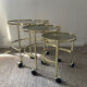 Series of 3 vintage nesting tables from the 70s-80s