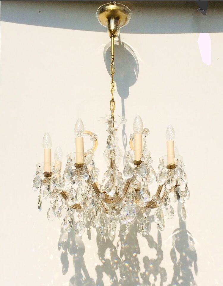 Lustre "Marie Thérèse" old at 8 fires