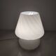 Lampe de table champignon en verre de Murano vintage