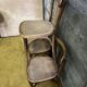 3 chairs bistro Fishel early 20th.