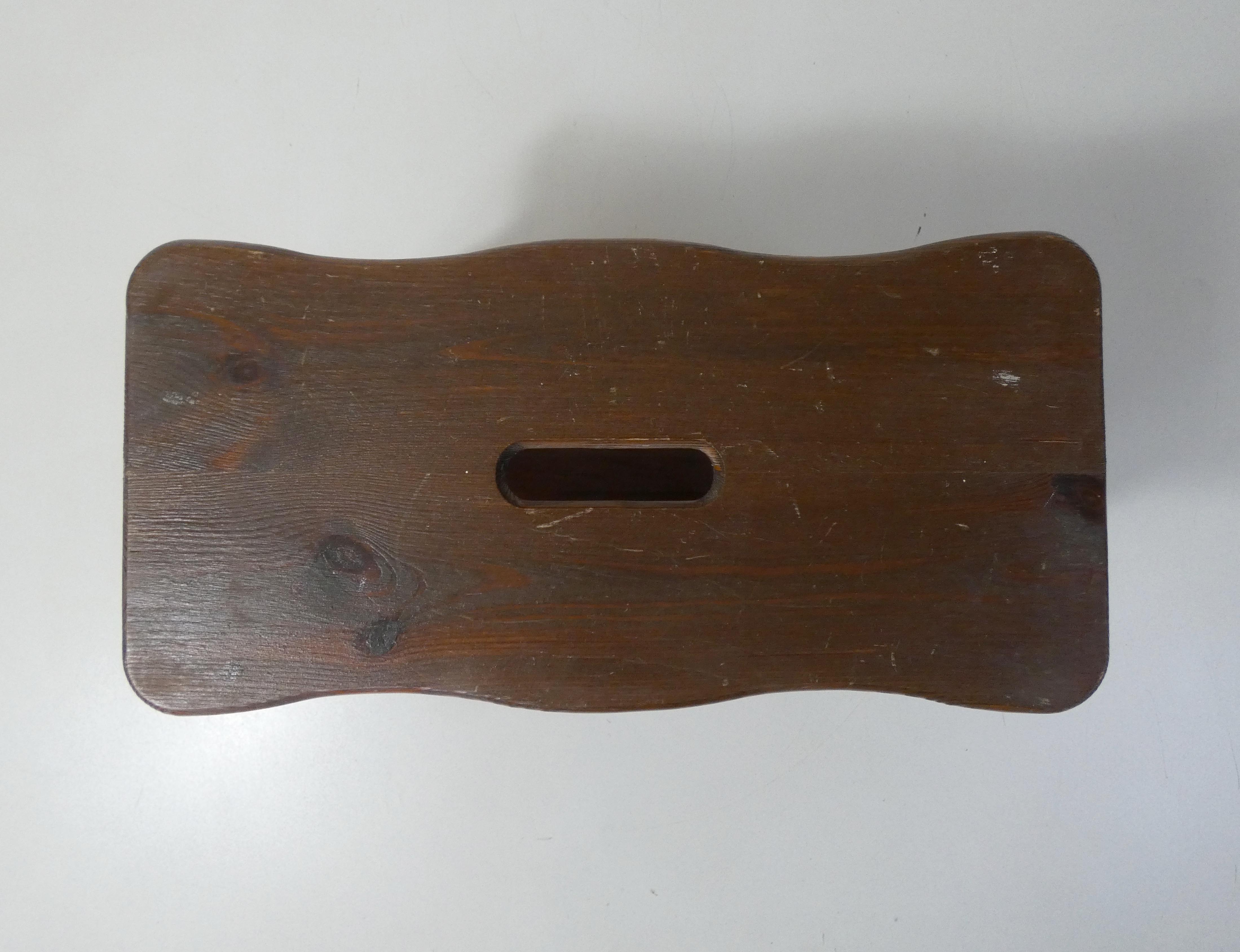 Wooden bench walking foot