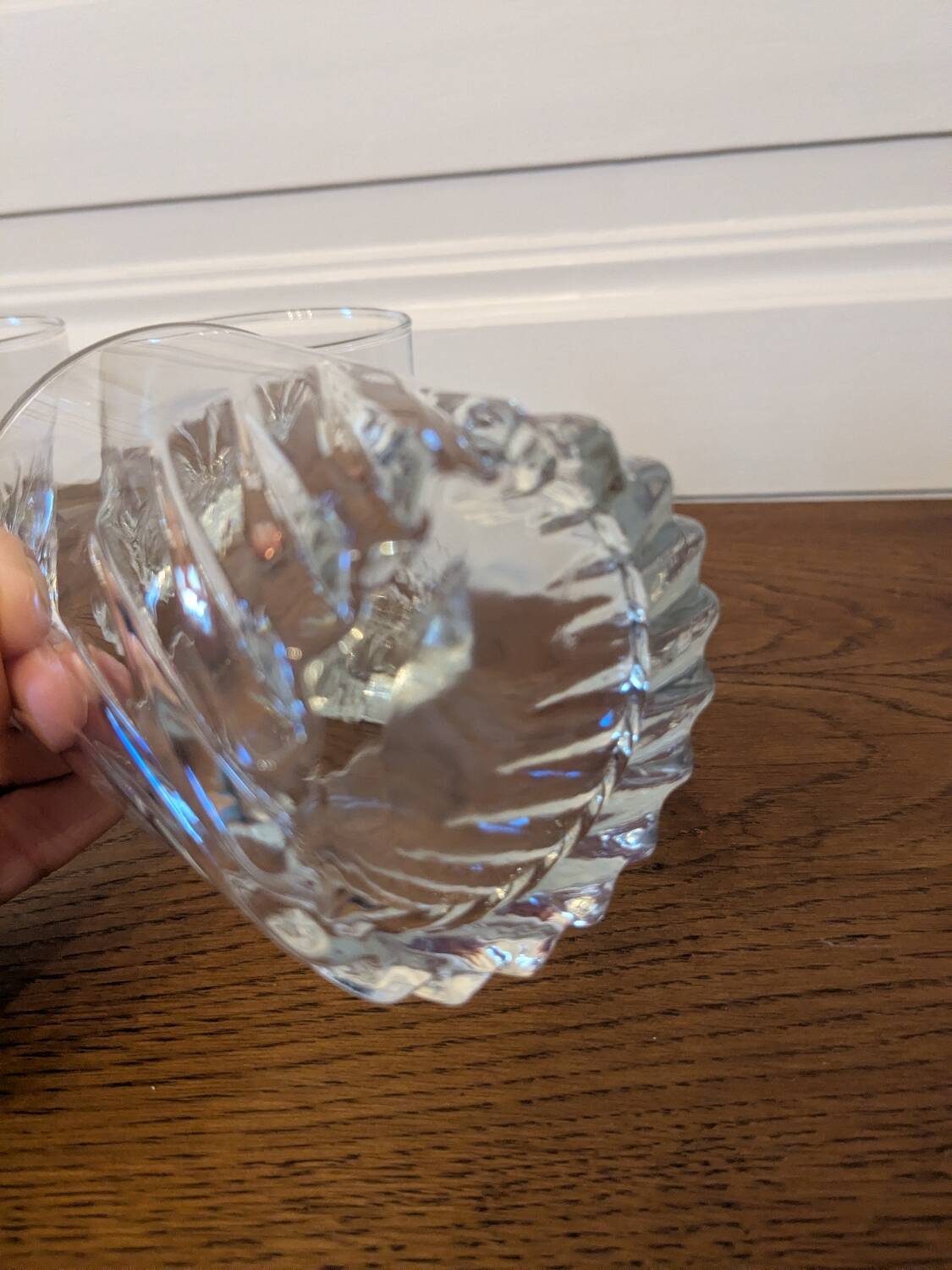 3 whisky glasses