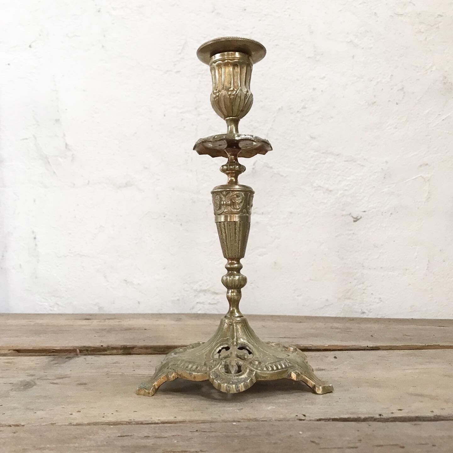 Brass candlestick