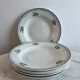 Set of 6 antique deep plates — Céranord pottery, model
