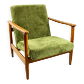 Fauteuil GFM-142 vert olive, années 1970