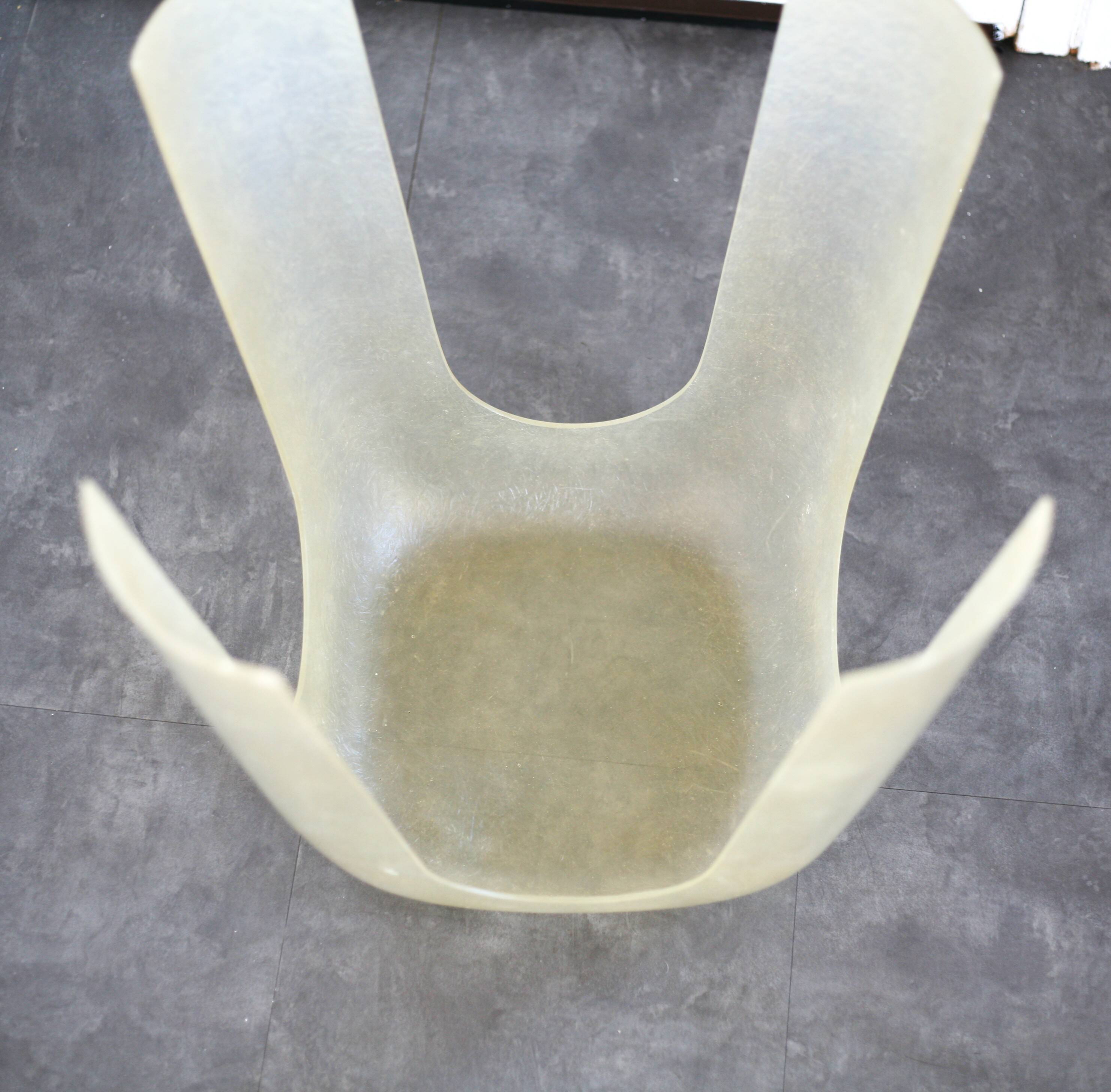 1970s resin stool