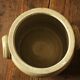 Grey glazed stoneware pot two handles 5 L