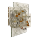 Murano glass wall lamp by Albano Poli for Poliarte, Italy 1970s
