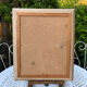 Abstract painting on panel