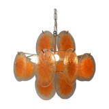 Blown glass chandelier from Murano