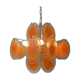 Blown glass chandelier from Murano