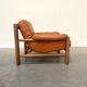 Vintage brutalist, Brazilian style lounge chairs, 1960s