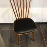 Set of 6 Baumann Menuet chairs, vintage, 1970s