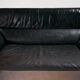 Ds 2011 two-seater leather sofa by De Sede