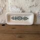 Longchamp soap dish in earthenware