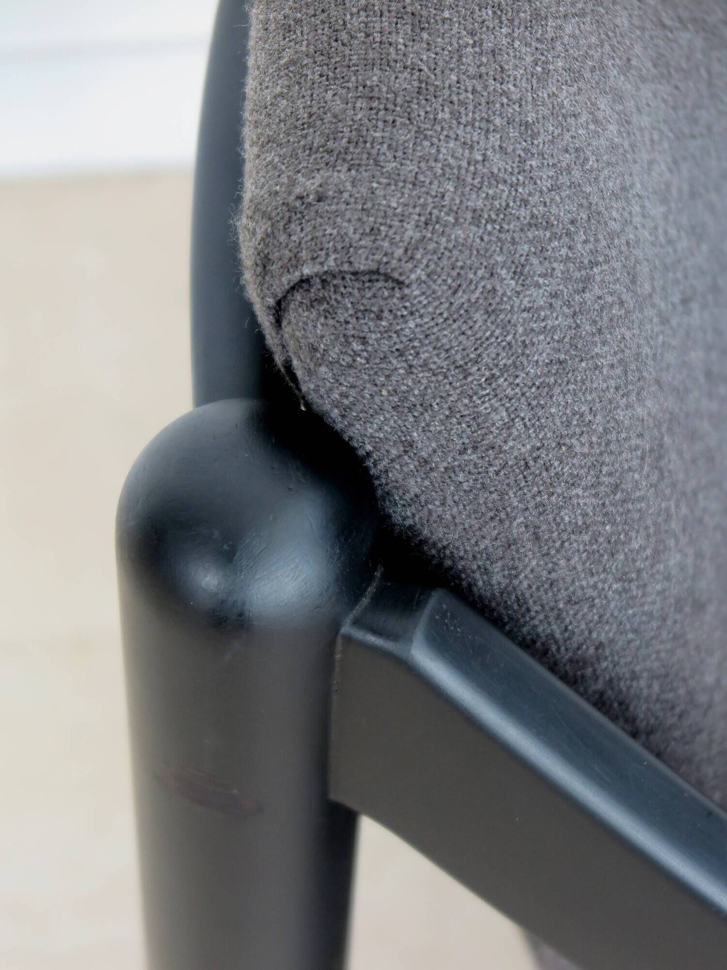 Italian Carimate armchair designed by Vico Magistretti for Cassina  1960s