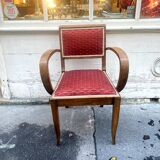 Wooden bridge armchair, 1940