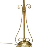 Brass arts and crafts lamppost