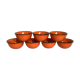 7 orange ramekins Germany