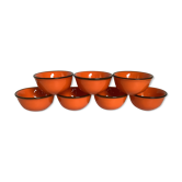 7 orange ramekins Germany