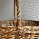 Vintage wicker basket