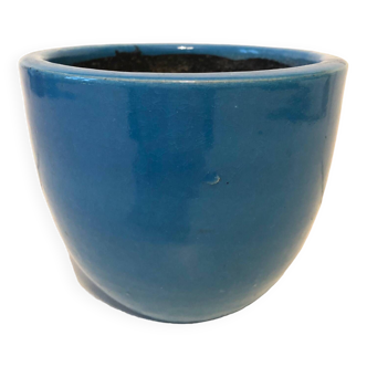 Blue Ceramic Pot